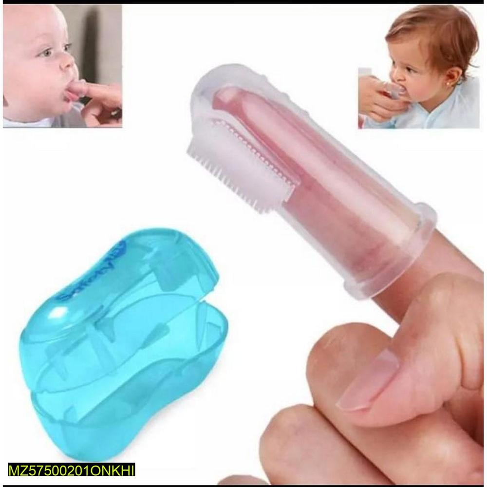 Premium Quality Silicone Toothbrush for Babies - Soft, Safe, Compact