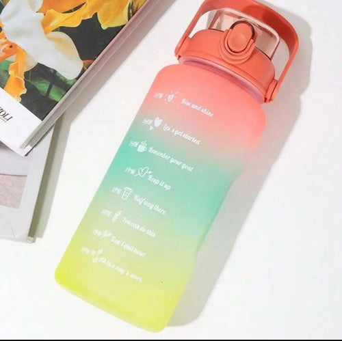 3-Piece Gradient Water Bottles Set for Gym Office Use