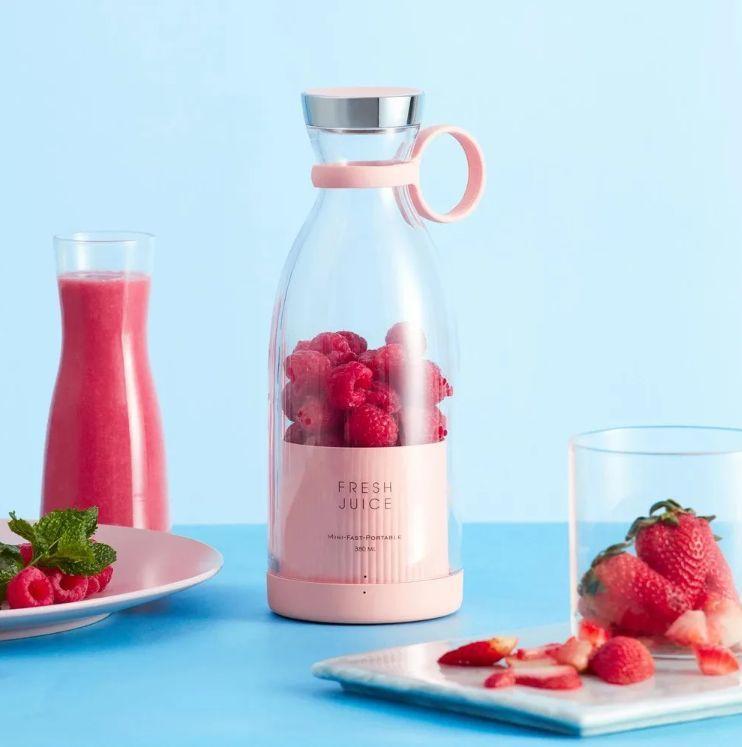 Portable Rechargeable Juicer Cup White 0.42L